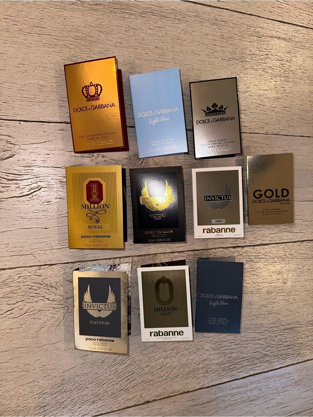 Mens cologne bundle 10 pack